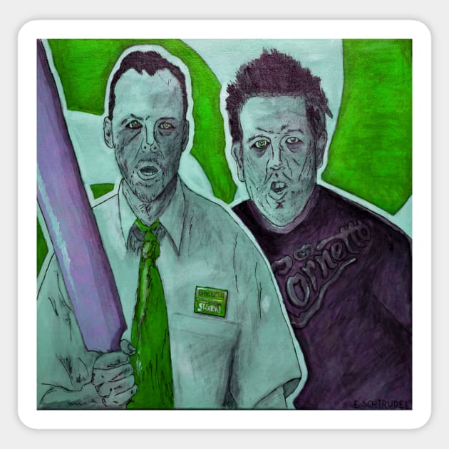 Cornetto Zombie Invasion 6 Sticker by Edward Schtrudel